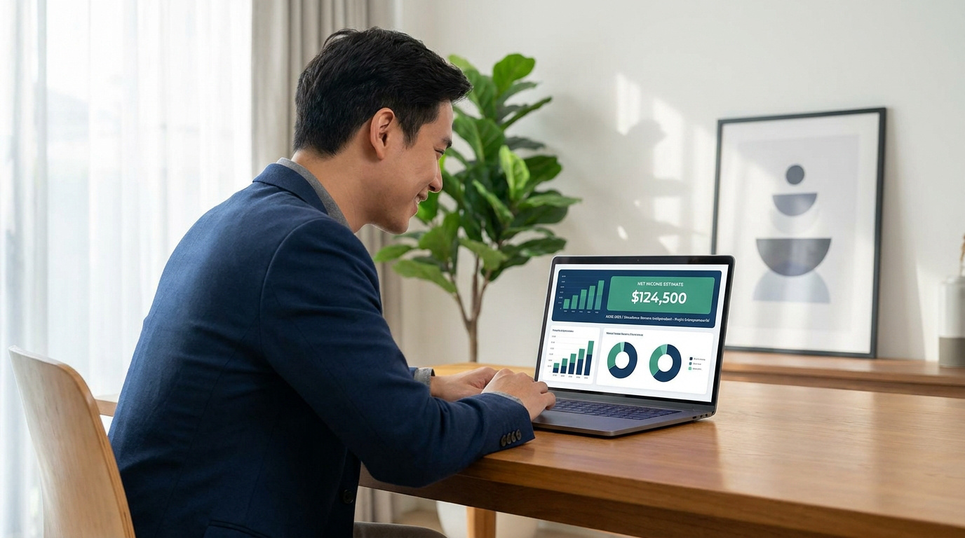 Simulateur revenu indépendant | Calcul net et ACRE 2026