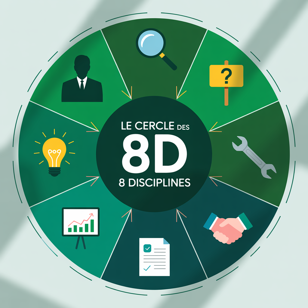 Méthode 8D : 8 étapes pour résoudre problèmes en entreprise